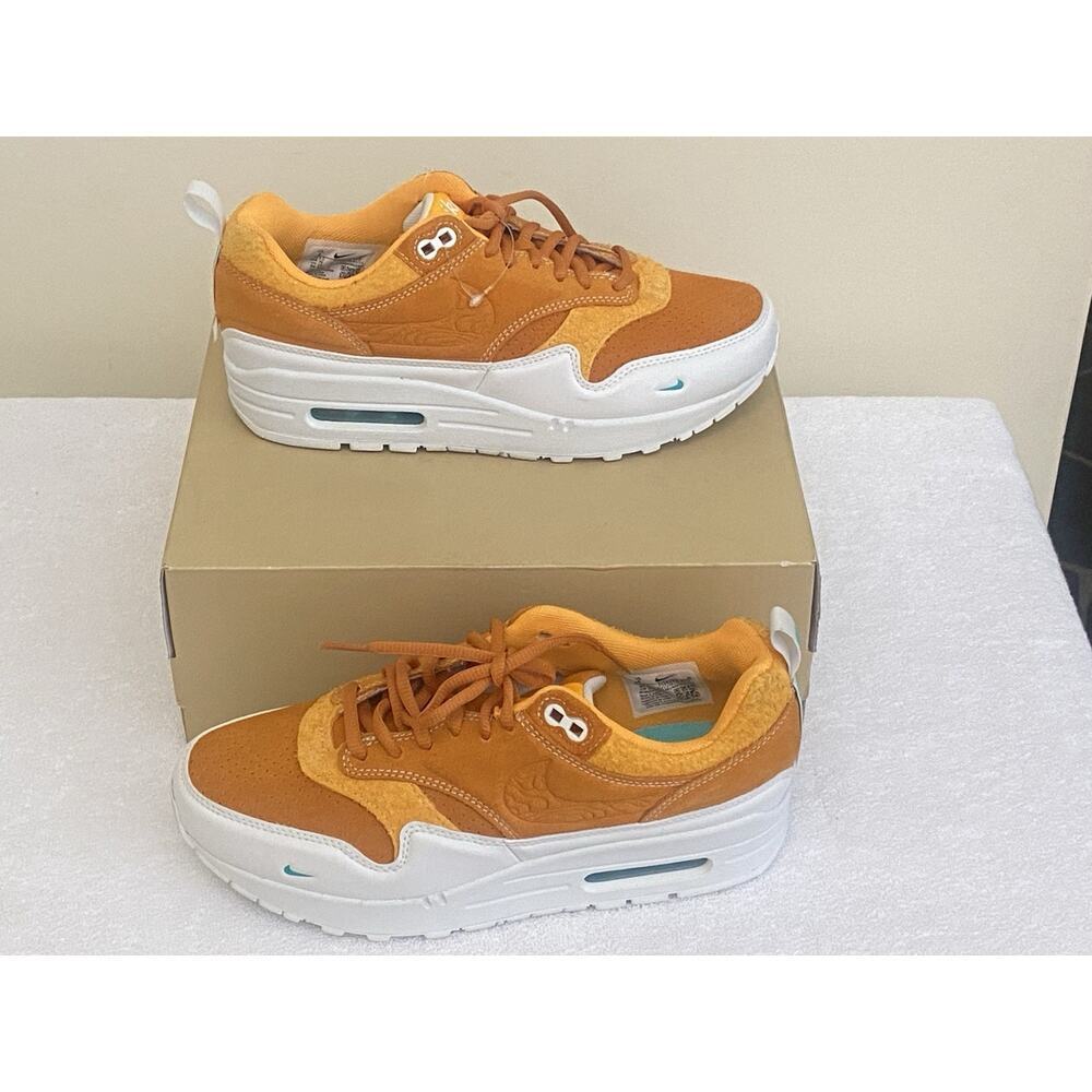 Nike Women’s Serena Williams Design Crew x Air Max 1 Monarch Shoes Activewear - Picture 3 of 5